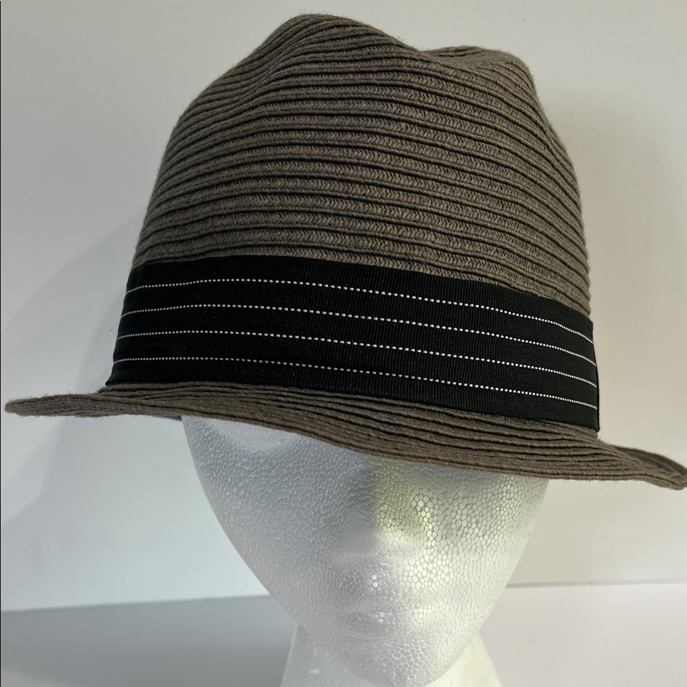 Goorin Gray Fedora Hat EUC